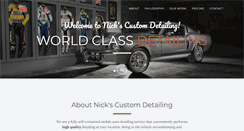 Desktop Screenshot of nickscustomdetailing.com